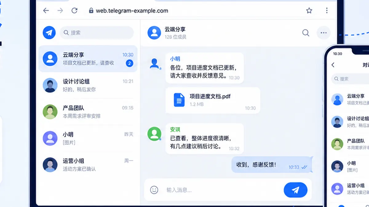 电报网页版中文